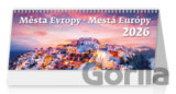 Stolní kalendář Města Evropy 2026