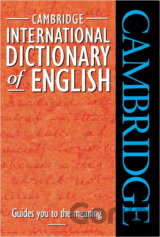 Cambridge International Dictio