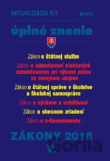 Aktualizácia V/1 2018
