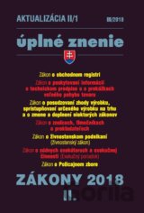 Aktualizácia II/1 2018