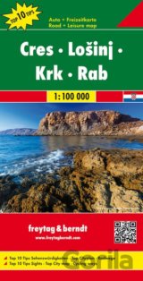 Cres – Lošinj – Krk – Rab 1:100 000