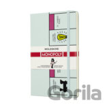 Moleskine - zápisník Monopoly Board bledomodrý