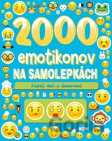 2000 emotikonov na samolepkách