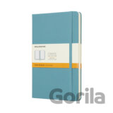 Moleskine - modrozelený zápisník