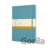 Moleskine - modrozelený zápisník