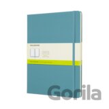 Moleskine - modrozelený zápisník
