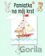 Pamiatka na môj krst (modrá)
