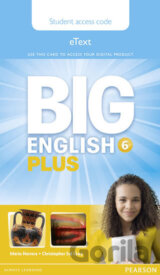 Big English Plus 6 Pupil´s eText Access Card