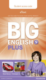 Big English Plus 5 Pupil´s eText Access Card
