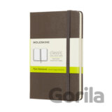 Moleskine - hnedý zápisník