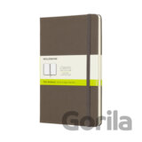 Moleskine - hnedý zápisník