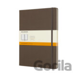 Moleskine - hnedý zápisník