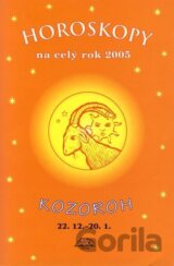 Horoskopy na celý rok 2005 - Kozoroh