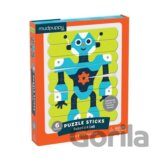 Puzzle Stick: Robotic Lab/Tyčinková skládačka: Roboti (24 dílků)