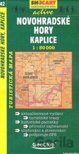 Novohradské hory, Kaplice 1:50 000