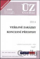 ÚZ 1008 Veřejné zakázky Koncesní zákon
