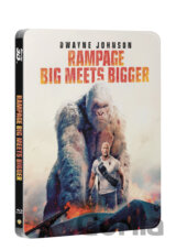 Rampage: Ničitelé 3D Steelbook (3D+2D BLU RAY)