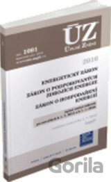 ÚZ 1091 Energetický zákon Zákon o podporovaných zdrojích energie