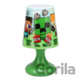 Stolová dekoratívna lampa Minecraft: Ikony postavičiek