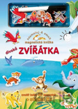 Divoká zvířátka - Namaluj a smaž - magnetická knížka