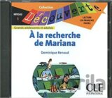 Découverte 1 Adultes: Á la recherche de Mariana - CD audio