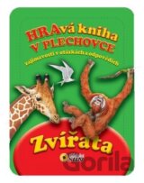 Hravá kniha v plechovce Zvířata