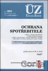 ÚZ 963 Ochrana spotřebitele