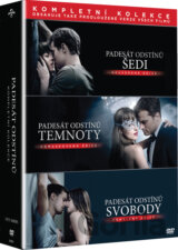 Padesát odstínů Kompletní kolekce (3 DVD)