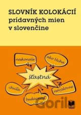 Slovník kolokácií prídavných mien v slovenčine