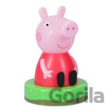 Dekoratívna svietiaca plastová figúrka Peppa pig