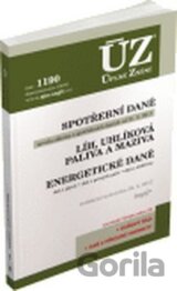 ÚZ 1190 Spotřební daně, líh, paliva a maziva, energetické daně