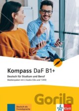 Kompass DaF 1 (B1+) - Medienpaket (2Audio CD + DVD)