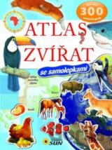 Atlas zvířat se samolepkami