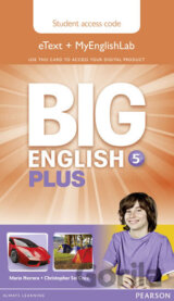 Big English Plus 5 Pupil´s eText and MyEnglishLab Access Card