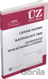 ÚZ 1039 Cenné papíry, Kapitálový trh, Investiční společnosti a fondy