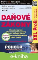 Daňové zákony 2018 SR XXL ProFi (díl první, vydání 3.1)