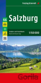 Salzburg 1:150 000 / automapa a rekreační mapa