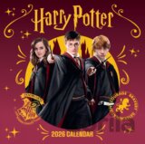 Oficiální nástěnný kalendář 2026 Harry Potter s plakátem (SQ 30,5 x 30,5|61 cm)