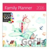 Nástěnný kalendář Family Planner 2026