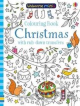 Colouring Book Christmas with Rub-Down Transfers