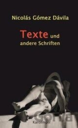 TEXTE UND ANDERE SCHRIFTEN