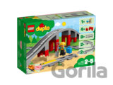 LEGO DUPLO Town 10872 Vlakový most a koľajnice