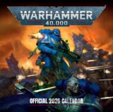 Oficiální nástěnný kalendář 2026 Warhammer s plakátem (SQ 30,5 x 30,5|61 cm)