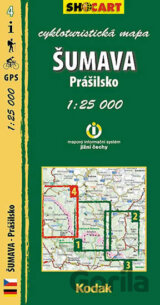 Šumava - Prášilsko - cykloturistická mapa č. 4 /1:25 000