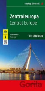 Střední Evropa 1:2 000 000 / cestovní mapa