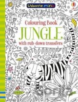 Colouring Book Jungle with Rub Down Transfers