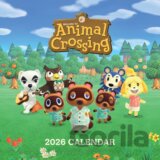 Oficiální nástěnný kalendář 2026 Nintendo: Animal Crossing s plakátem (30,5 x 30,5 cm)