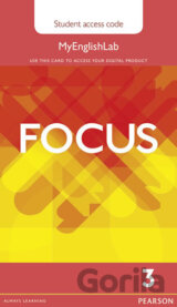Focus BrE 3 MyEnglishLab Student´s Access Card