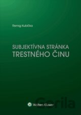 Subjektívna stránka trestného činu
