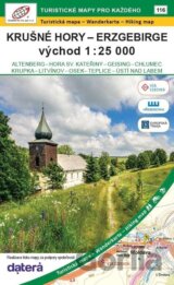 Krušné hory - Erzgebirge, východ 1:25 000